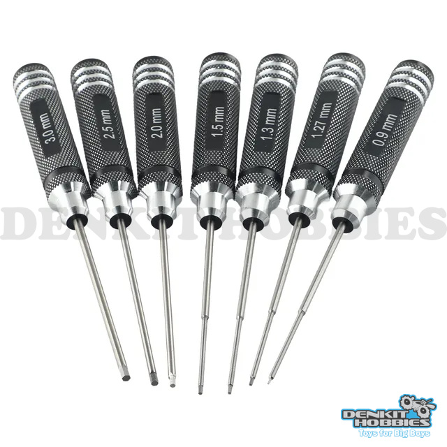 ALLEN HEX DRIVER 7 PIECE TOOL SET