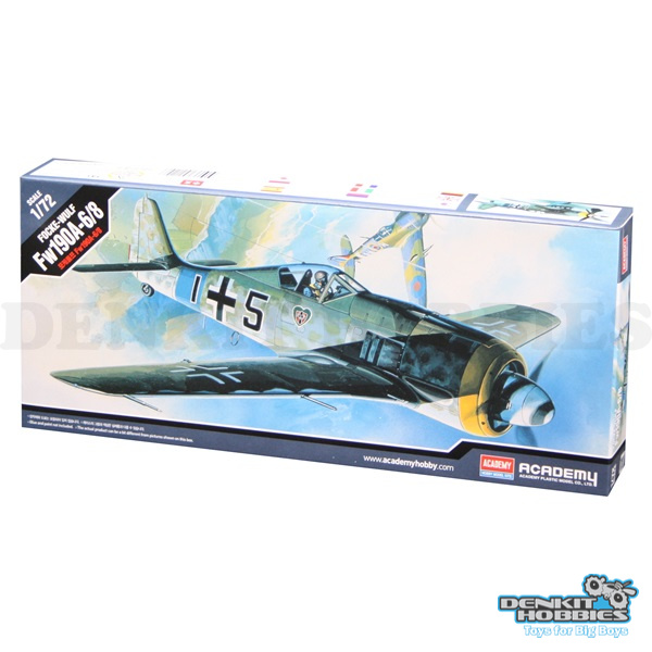 FOCKE-WULF FW190A-6/8 PLASTIC MODEL KIT 1/72 SCALE ACADEMY