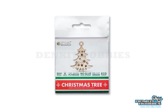 CHRISTMAS TREE 3D PUZZLE ECO WOODEN ART
