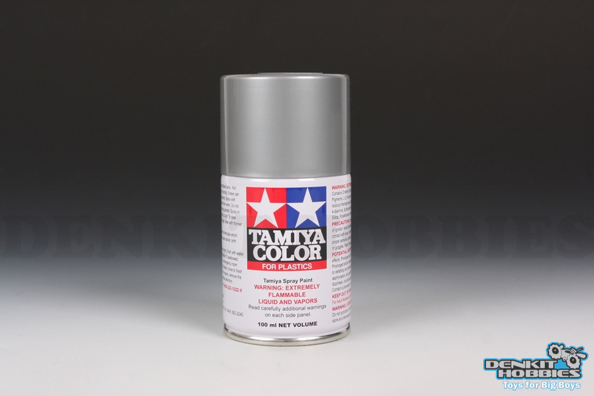 TS-17 GLOSS ALUMINUM LACQUER SPRAY PAINT 100ML TAMIYA