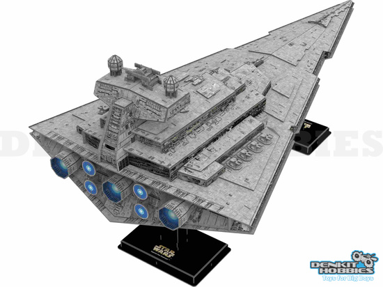 STAR WARS IMPERIAL STAR DESTROYER 4D MODEL KIT