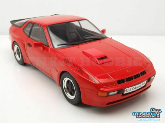 PORSCHE 924 CARRERA GT RED 1981 1/18 MODEL CAR GROUP