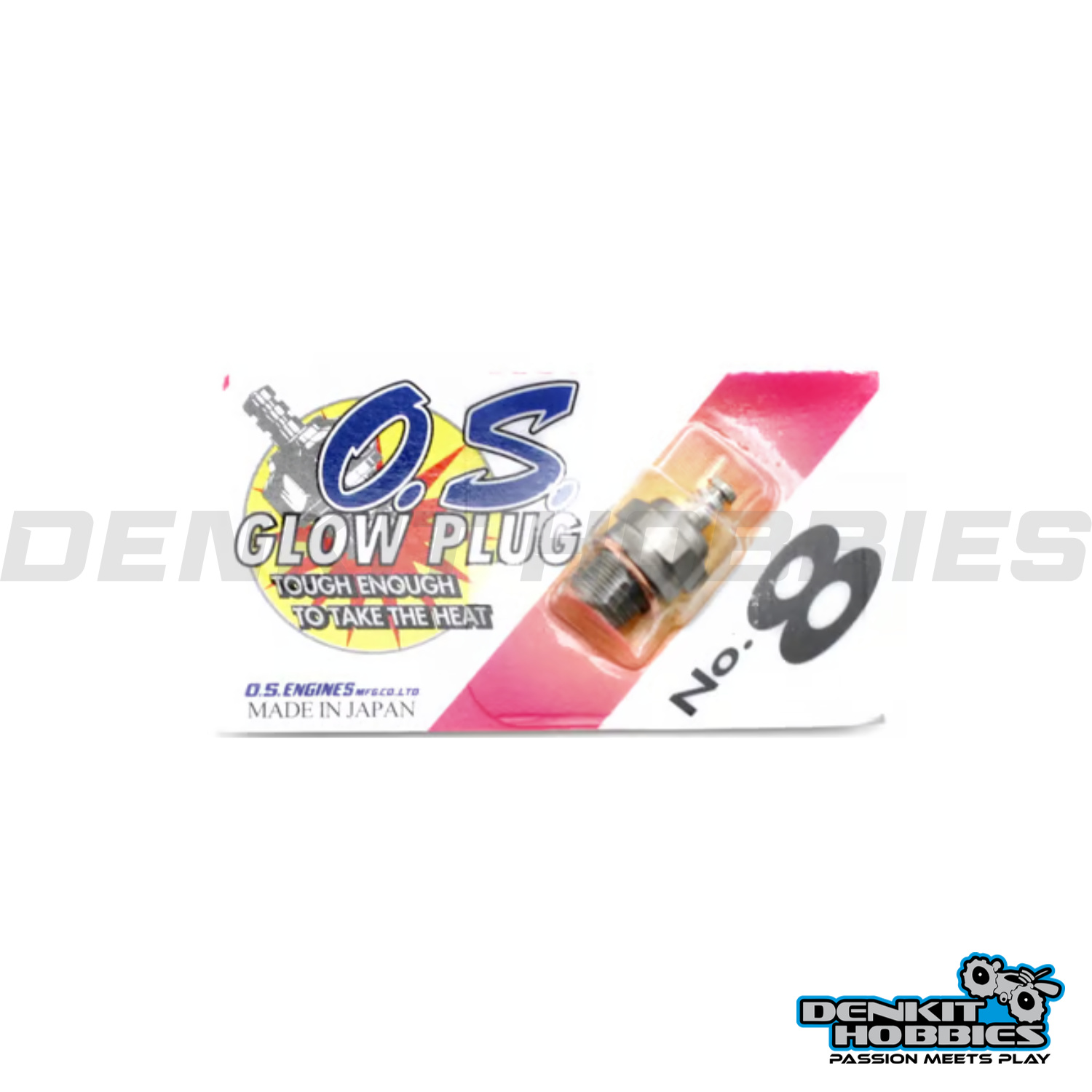 NO.8 MEDIUM GLOW PLUG (1) OS