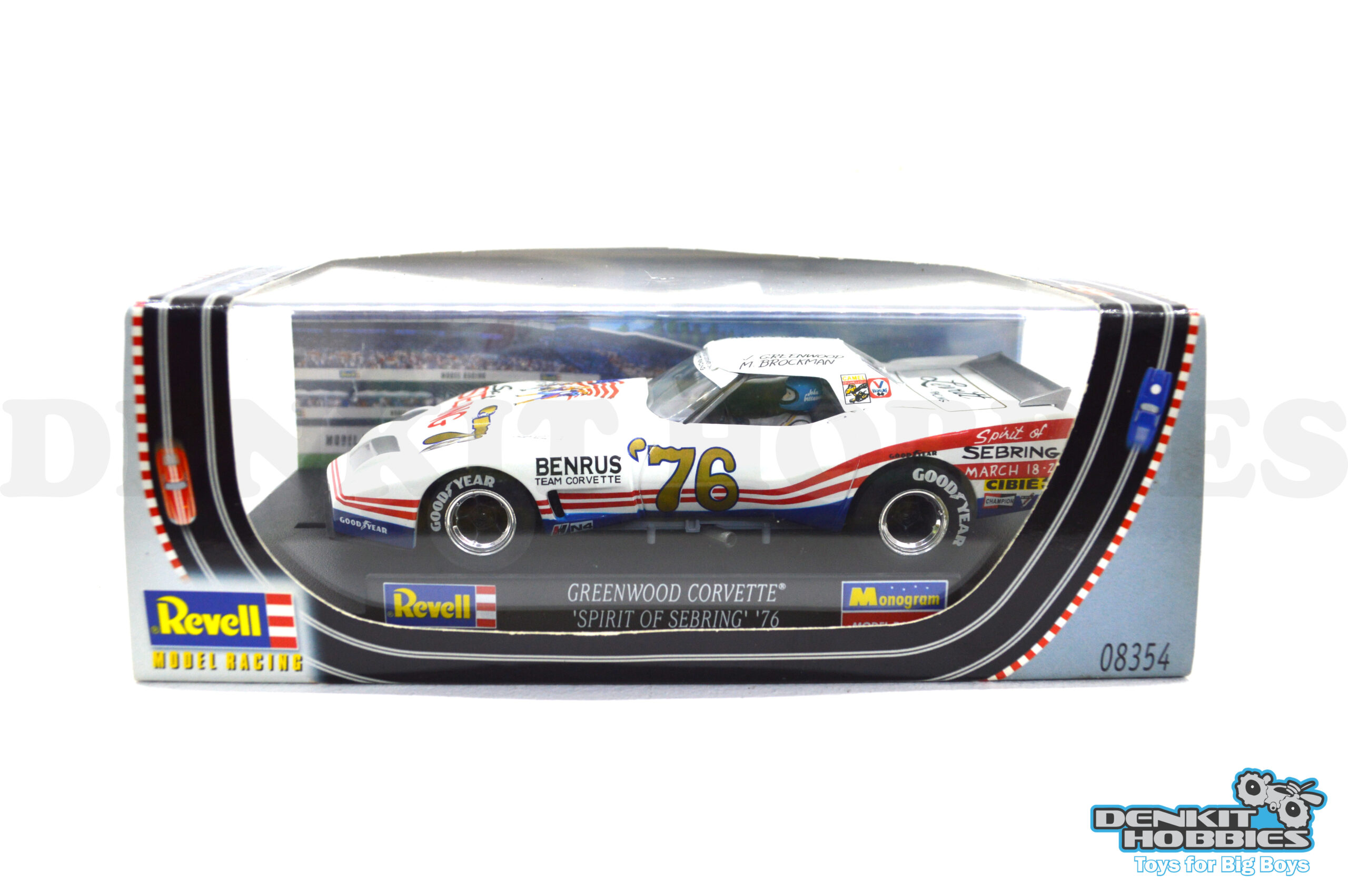 GREENWOOD CORVETTE SPIRIT OF SEBRING 1976 SLOT CAR 1/32 SCALE REVELL