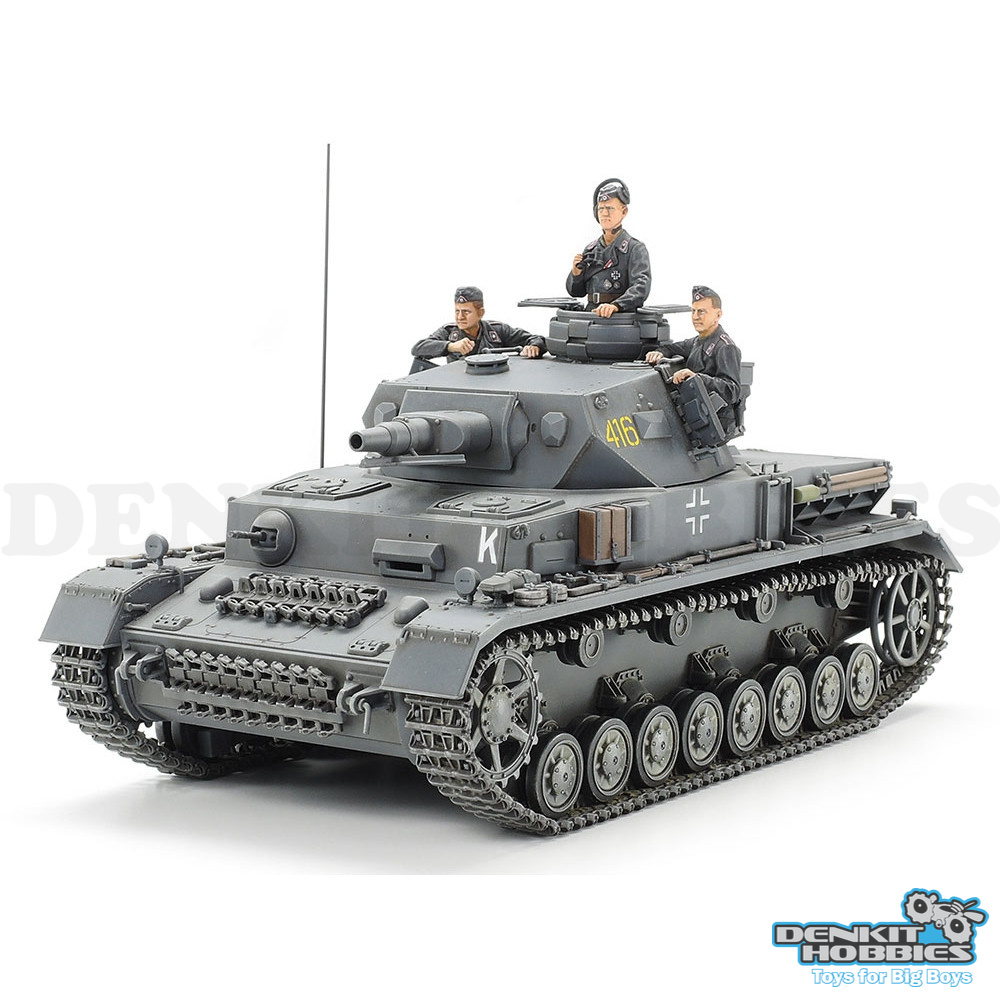 GERMAN TANK PZKW IV AUSF.F PLASTIC MODEL KIT 1/35 TAMIYA