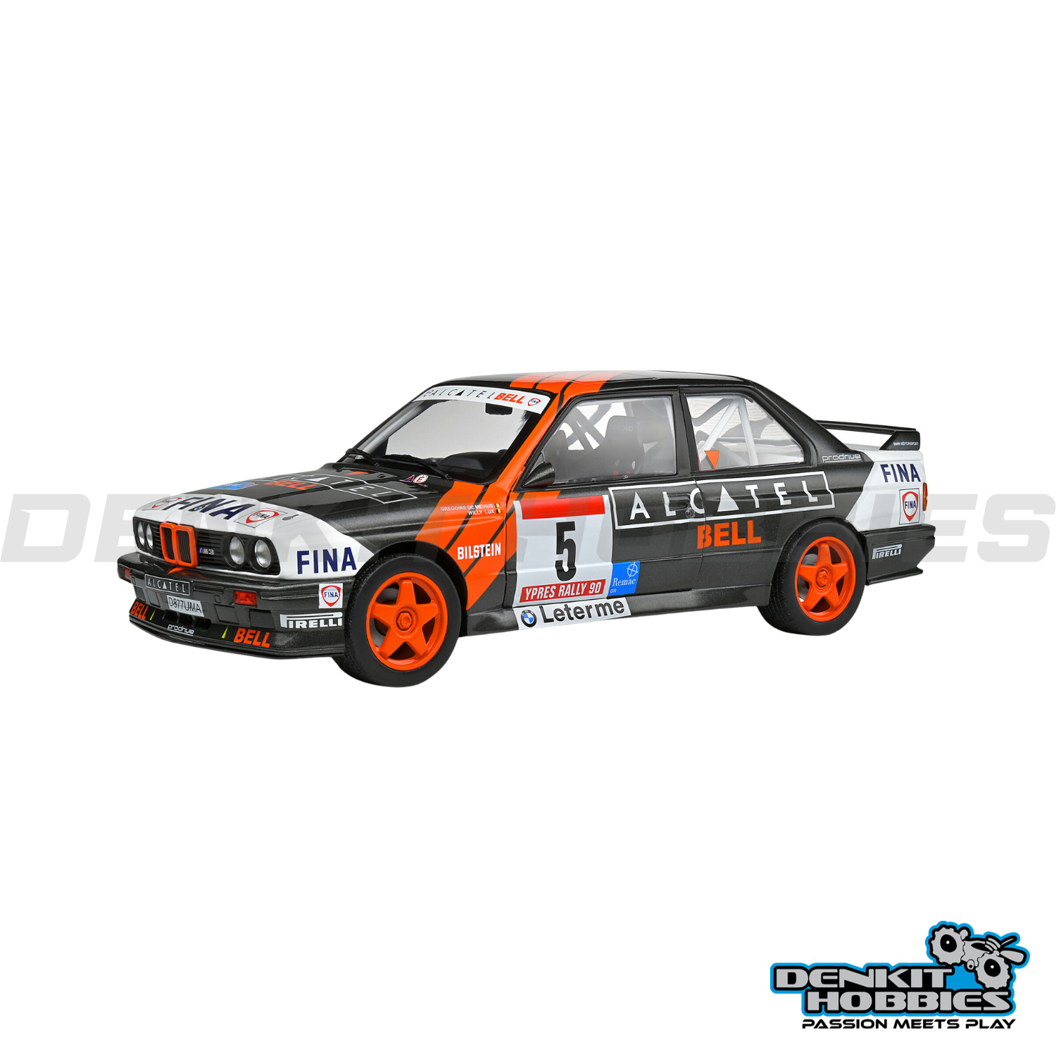 BMW E30 M3 GR.A #5 1990 RALLY YPRES 1/18 SCALE SOLIDO
