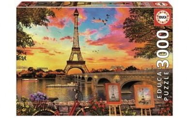 SUNSET IN PARIS 1 X 3000PC EDUCA