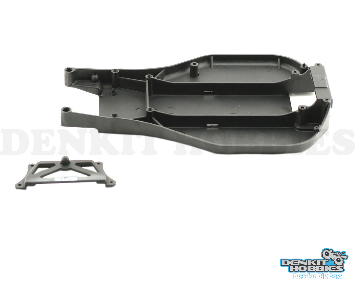 MAIN CHASSIS & BRACE EA3 XXX-CR LOSI
