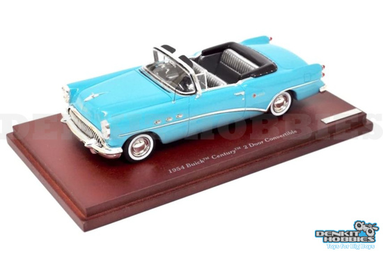 BUICK CENTURY 1954 CONVERTIBLE BLUE 1/43 TRUE SCALE MINIATURES