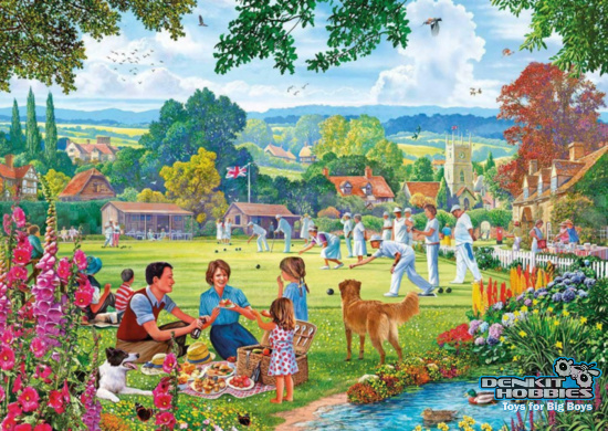 BOWLING BY THE BROOK 500 PIECE PUZZLE GIBSON
