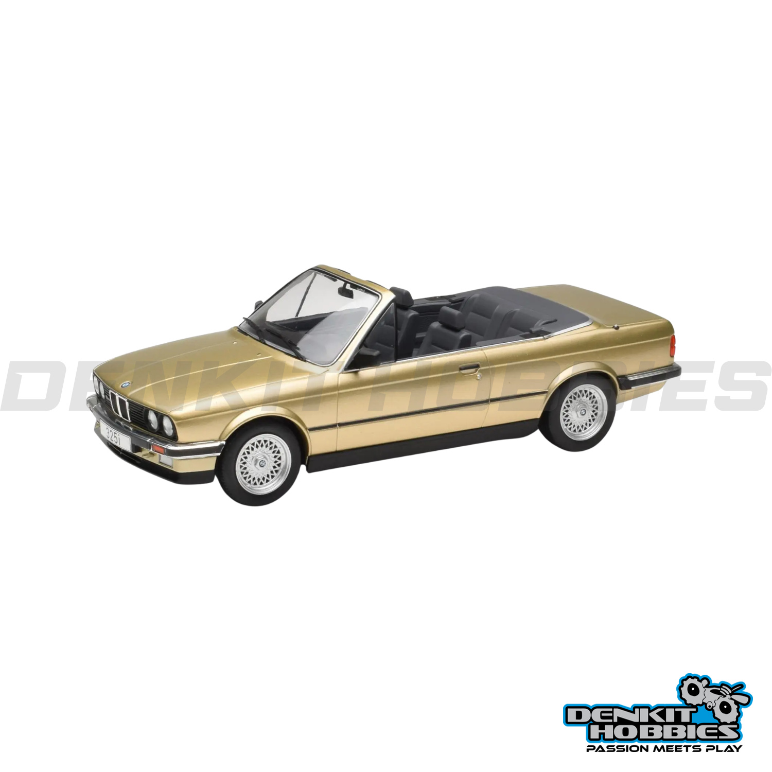 BMW 325i E30 CABRIOLET BEIGE 1985 1/18 SCALE MODEL CAR GROUP