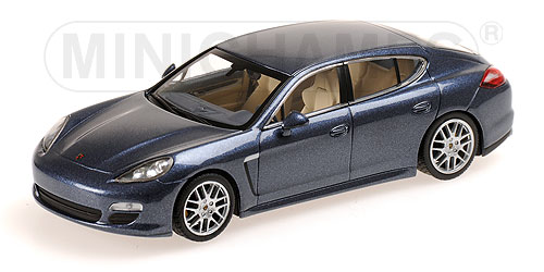 PORSCHE PANAMERA 4S 2011 BLUE MET 1/43