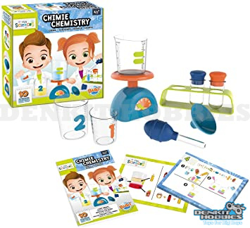 MINI SCIENCES CHIMIE CHEMISTRY 10 EXPERIMENTS BUKI