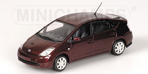 TOYOTA PRIUS 2004 RED METALLIC
