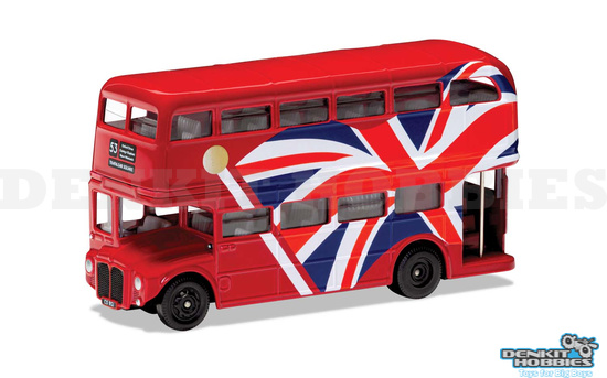 BEST OF BRITISH LONDON BUS UNION JACK 1/64 CORGI