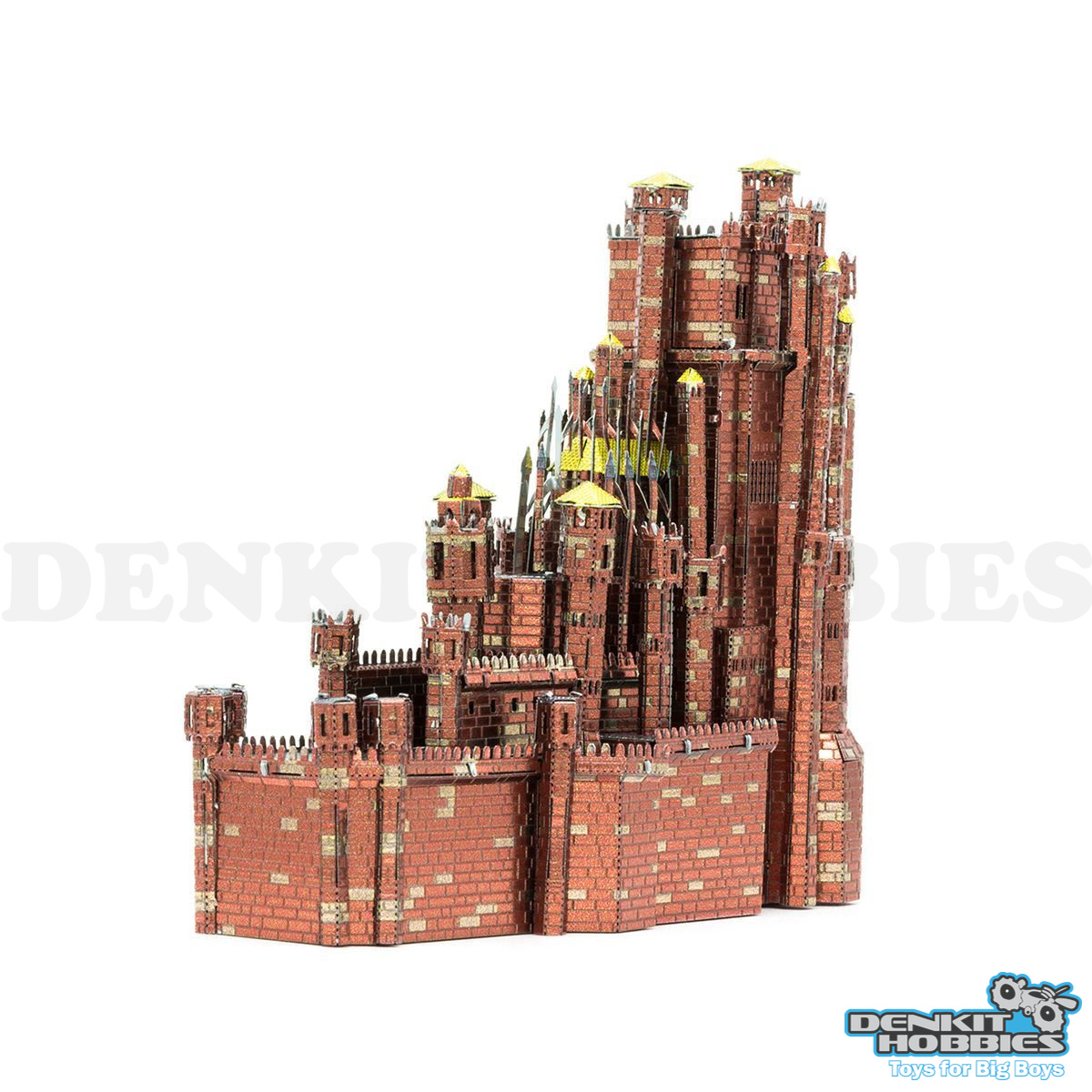 RED KEEP GAME OF THRONES 3D MODEL KIT METAL EARTH