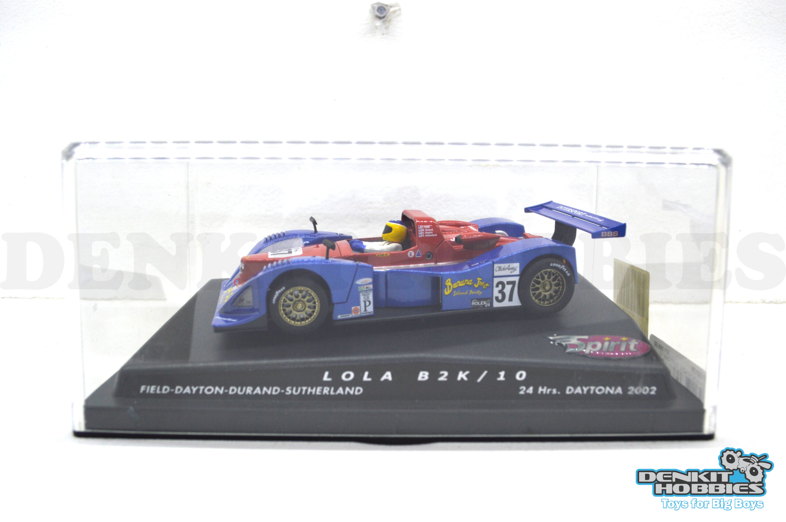 LOLA B2K/10 24HRS DAYTONA 2002 SLOT CAR 1/32 SCALE SPIRIT