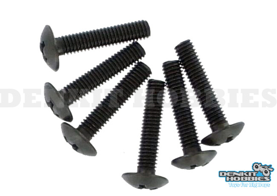 3X14MM BUTTON HEAD SCREW (6) HSP RACING