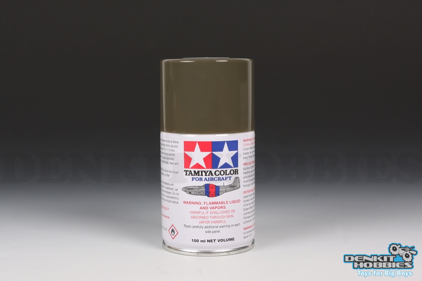 AS-6 OLIVE DRAB (USAAF) LACQUER SPRAY PAINT 100ML TAMIYA