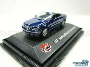 MERCEDES CLK CABRIO 2003 1/87 MODEL POWER