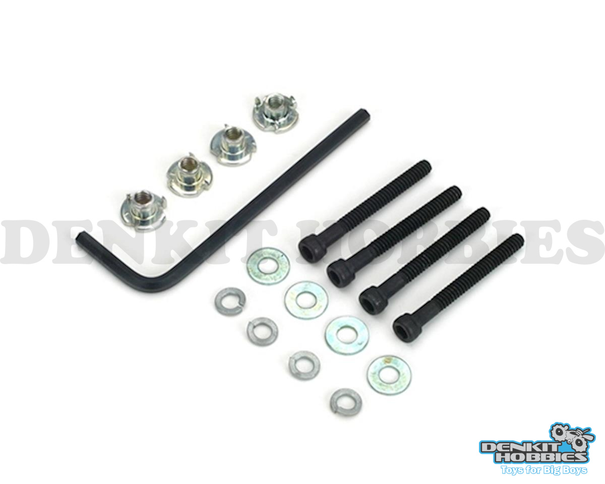 4-40 SOCKET HEAD BOLT & NUT (4) DUBRO