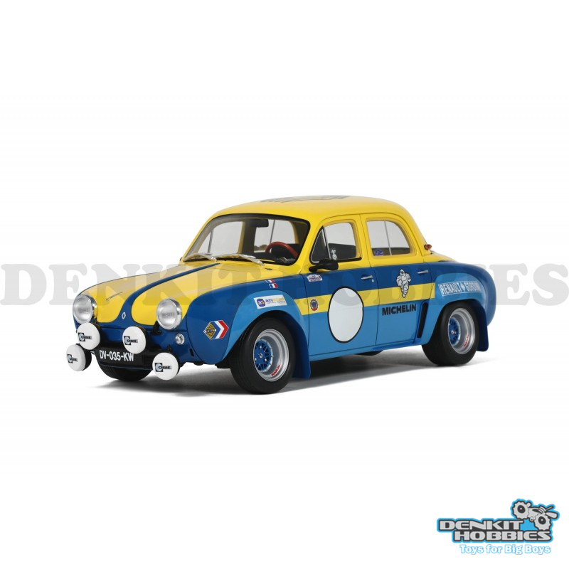RENAULT DAUPHINE PROTO 1600 YELLOW 1964 1/18 SCALE OTTO MODELS