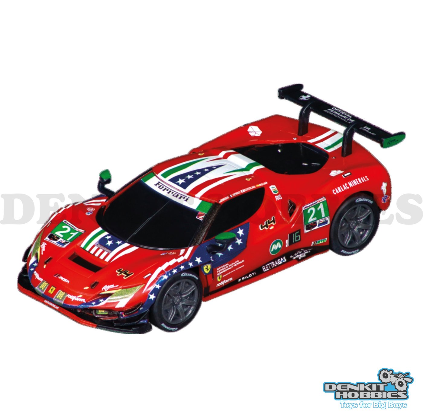 FERRARI 296 GT3 AF CORSE #21 SLOT CAR 1/43 SCALE CARRERA GO!!!