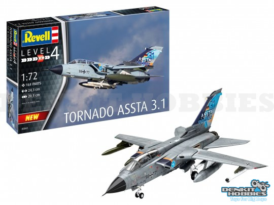 TORNADO ASSTA 3.1 PLASTIC MODEL KIT 1/72 REVELL