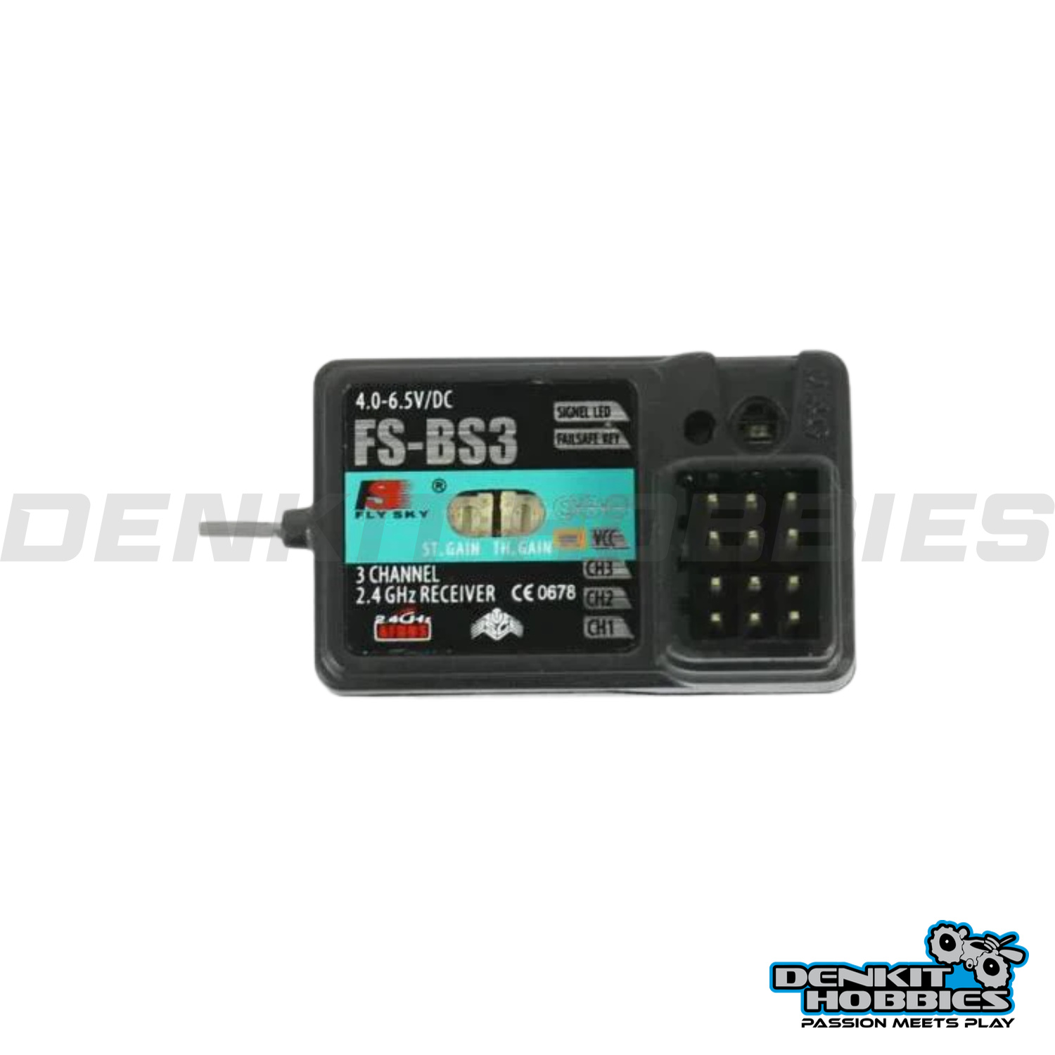 FS-BS3 RECEIVER WITH GYRO FLYSKY