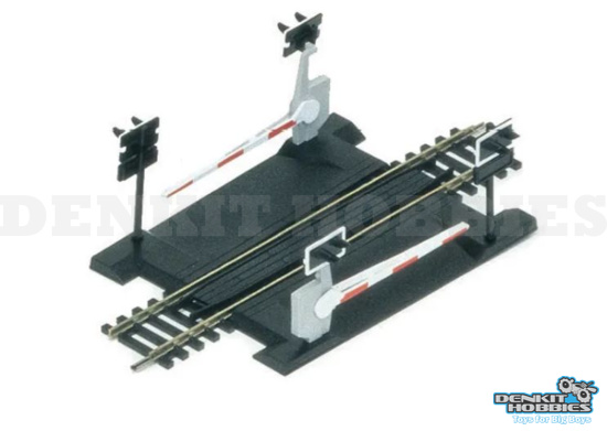 LEVEL CROSSING SINGLE TRACK OO 1/76 HORNBY