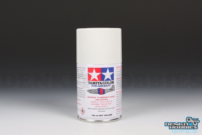 AS-12 BARE METAL SILVER LACQUER SPRAY PAINT 100ML TAMIYA