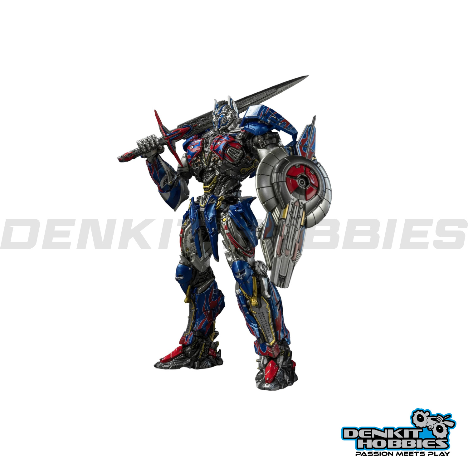OPTIMUS PRIME TRANSFORMERS THE LAST KNIGHT DIECAST MODEL KIT AMK PRO SERIES YOLOPARK