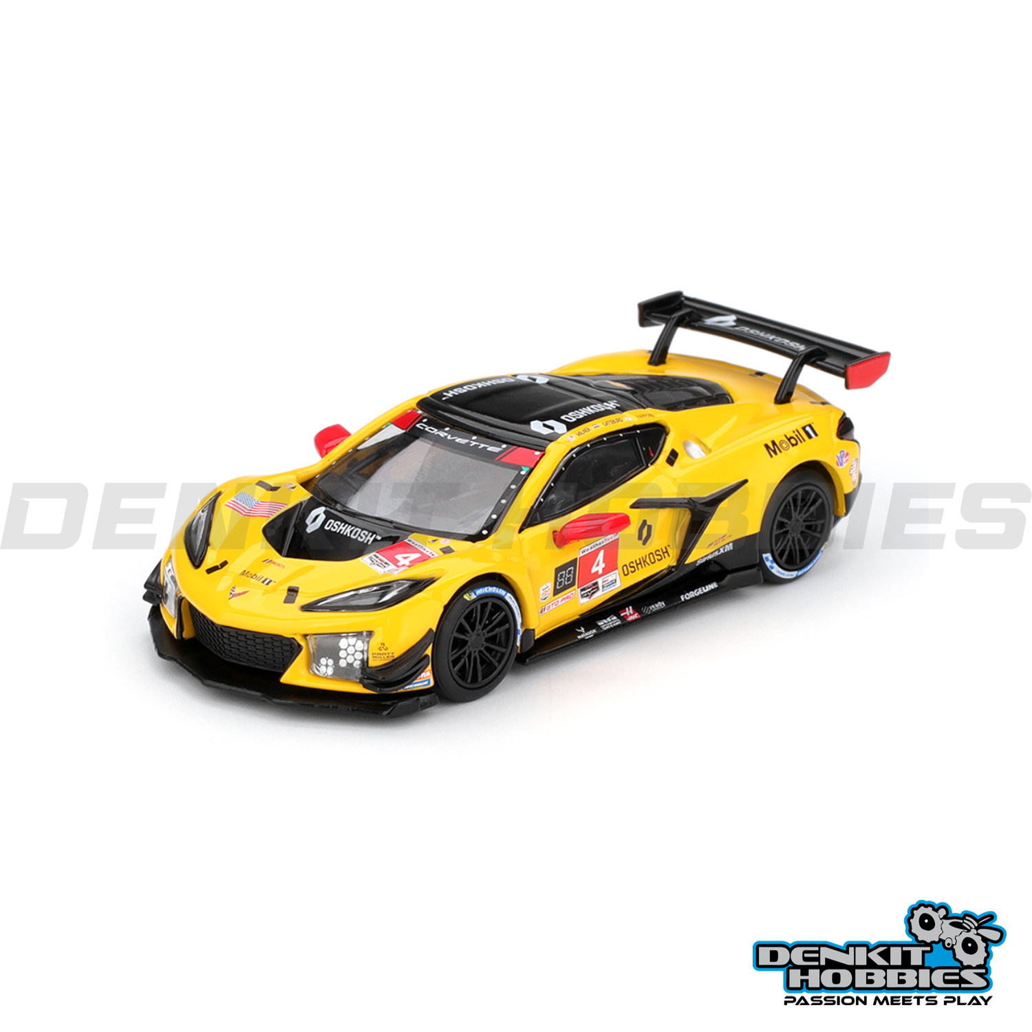 CHEVROLET CORVETTE Z06 GT3.R #4 IMSA DAYTONA 24HR 2025 1/64 SCALE MINI GT