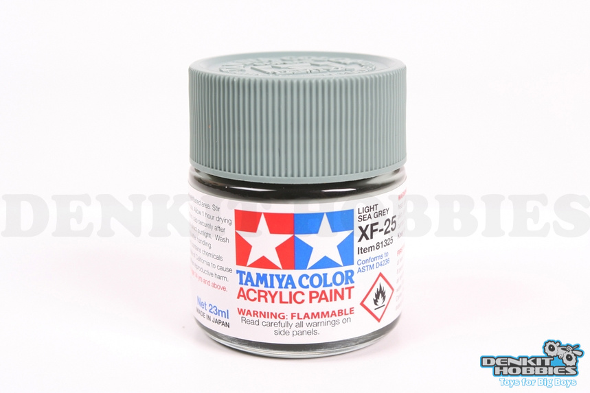 XF-25 LIGHT SEA GRAY ACRYLIC PAINT 23ML TAMIYA