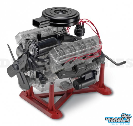 VISIBLE V8 ENGINE PLASTIC MODEL KIT 1/4 REVELL