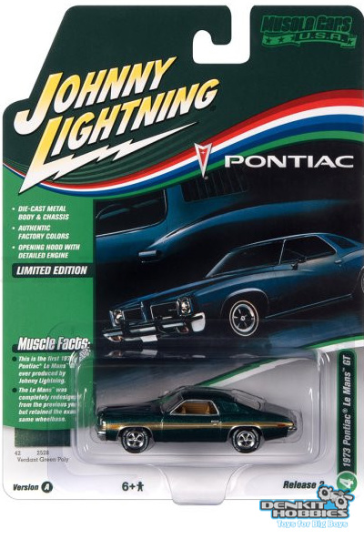 PONTIAC LE MANS GT 1973 1/64 SCALE JOHNNY LIGHTNING (JLMC030A4)