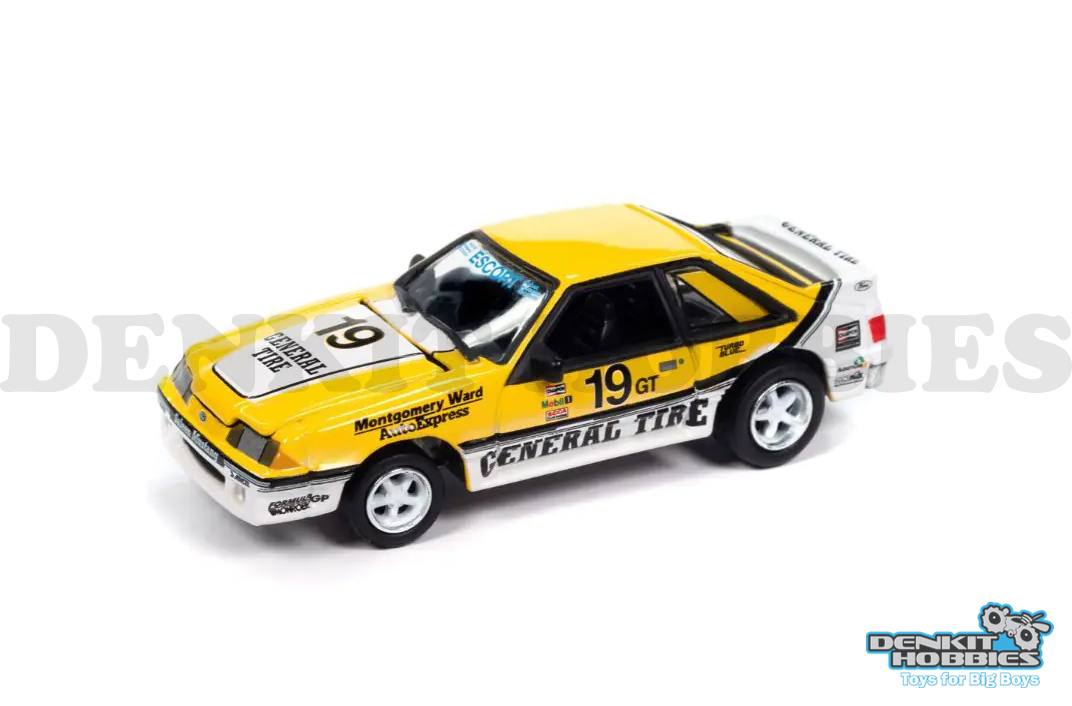 FORD MUSTANG GT SALEEN 1988 #19 1/64 SCALE JOHNNY LIGHTNING