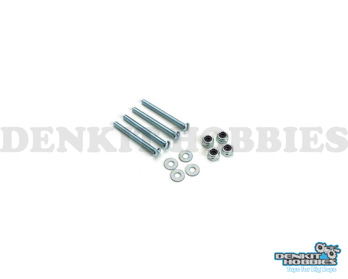 BOLT & LOCK NUT SET 4-40 X 1-1/4' (4) DUBRO
