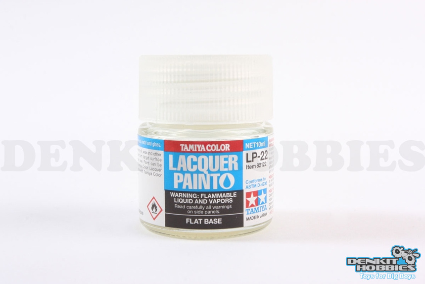 LP-22 FLAT BASE LACQUER PAINT 10ML TAMIYA