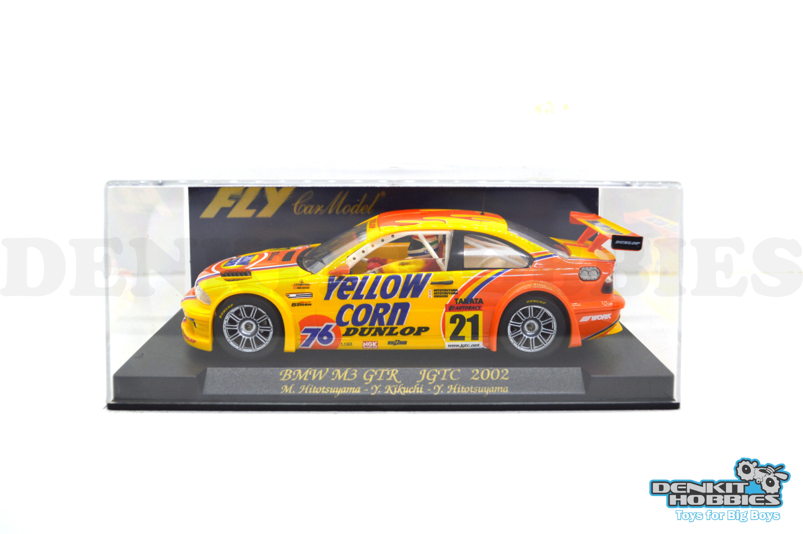 BMW M3 GTR JGTC 2002 SLOT CAR 1/32 SCALE FLY