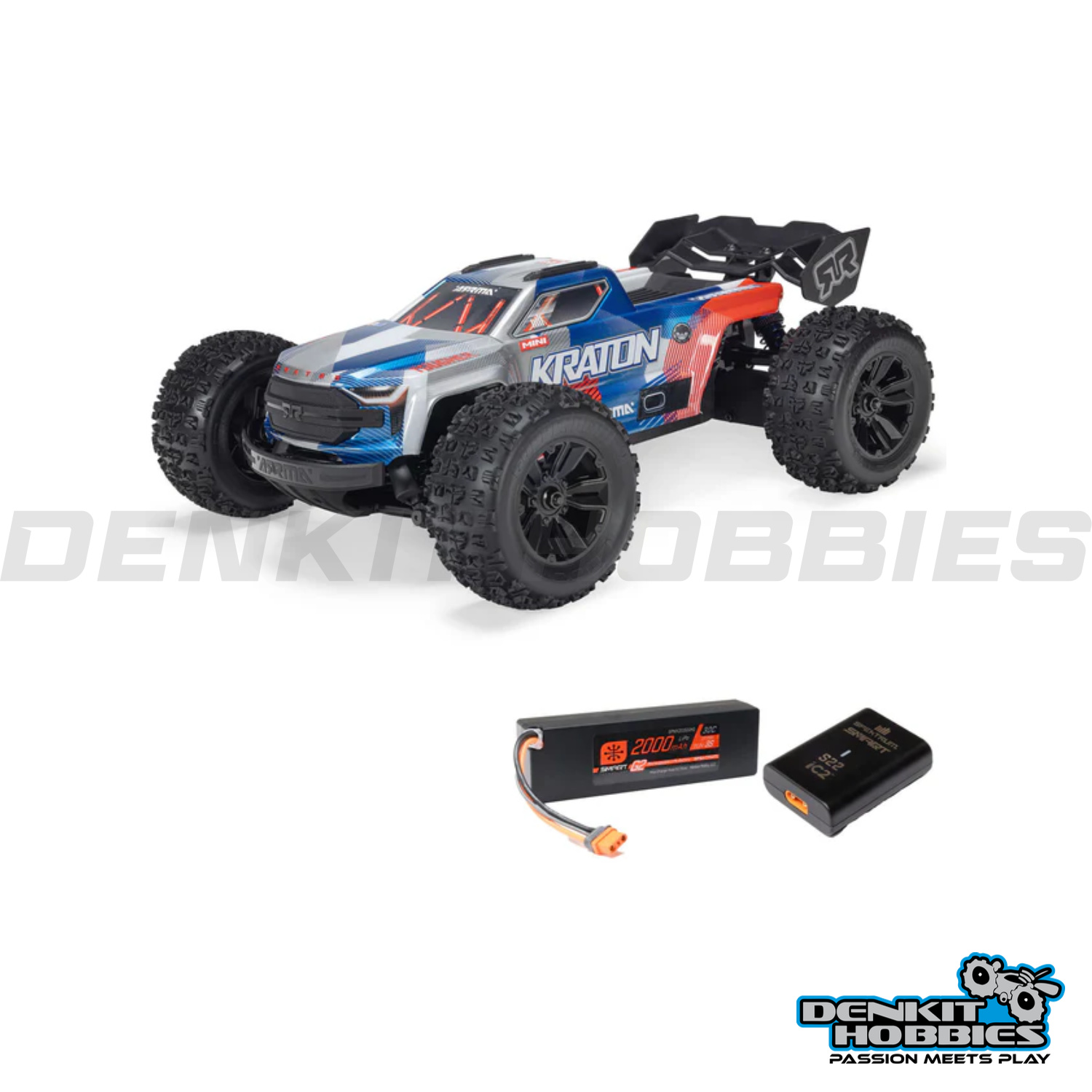 MINI KRATON 3S BRUSHLESS READY TO RUN INCLUDES BATTERY & CHARGER 1/16 SCALE ARRMA