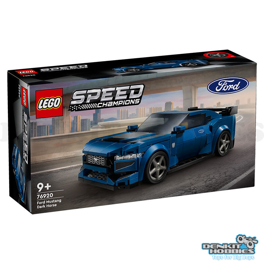 FORD MUSTANG DARK HORSE SPORTS CAR - SPEED CHAMPIONS - LEGO