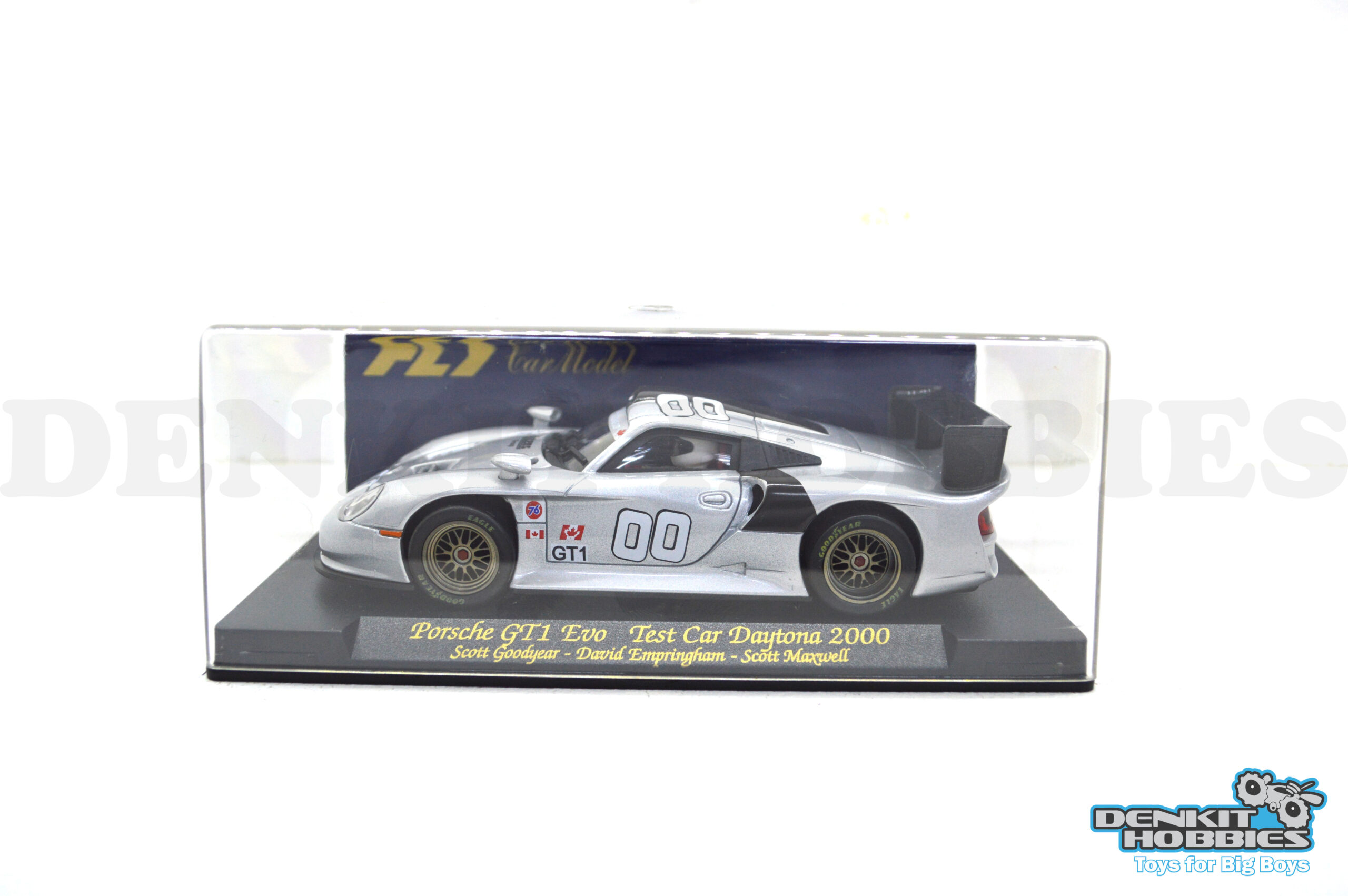 PORSCHE GT1 EVO TEST CAR DAYTONA 2000 SLOT CAR 1/32 SCALE FLY