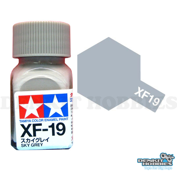 XF-19 SKY GREY ENAMEL PAINT 10ML TAMIYA