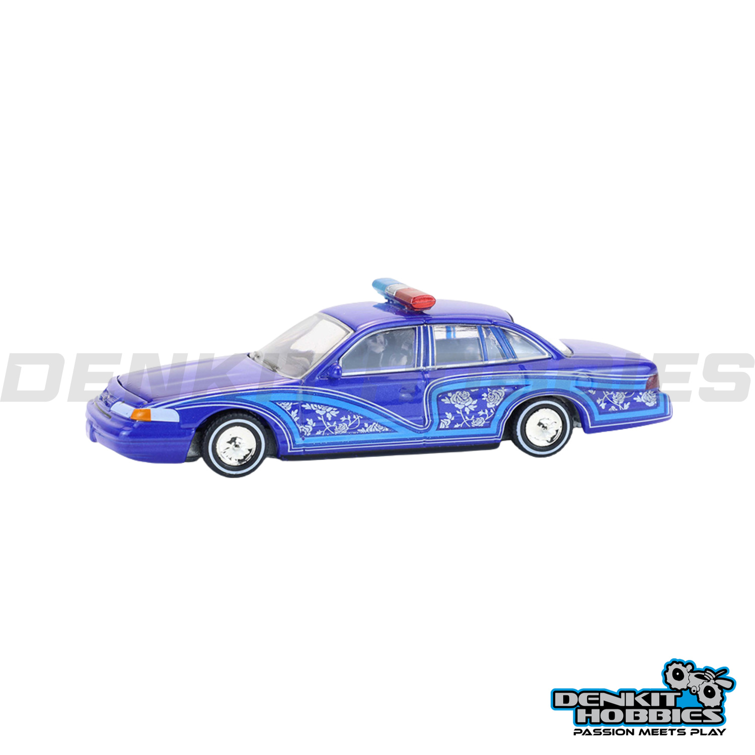 FORD CROWN VICTORIA LOWRIDER 1992 1/64 SCALE GREENLIGHT