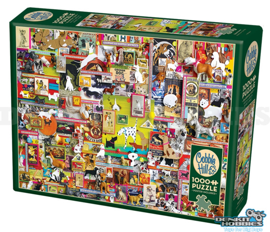 DOGTOWN 1000 PIECE PUZZLE COBBLE HILL