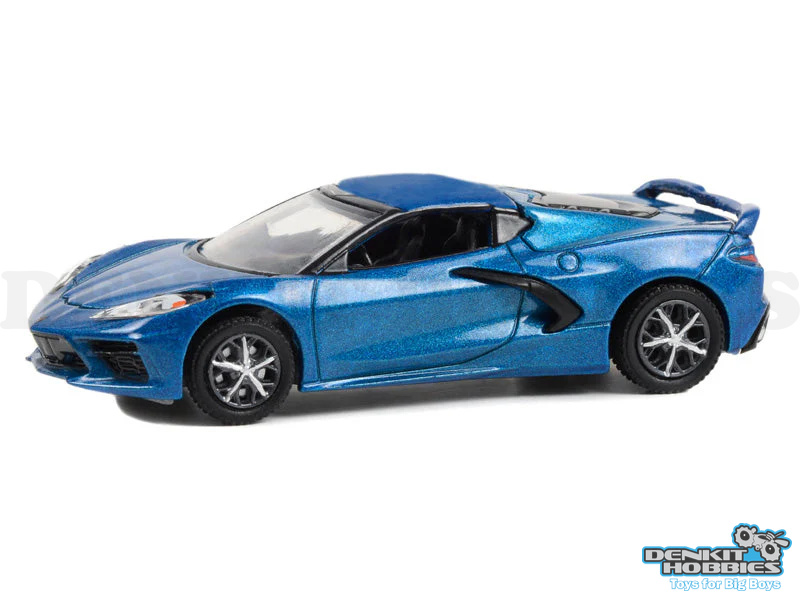 CHEVROLET CORVETTE C8 STINGRAY 2LT 2020 BARRETT-JACKSON SERIES 12 1/64 SCALE GREENLIGHT