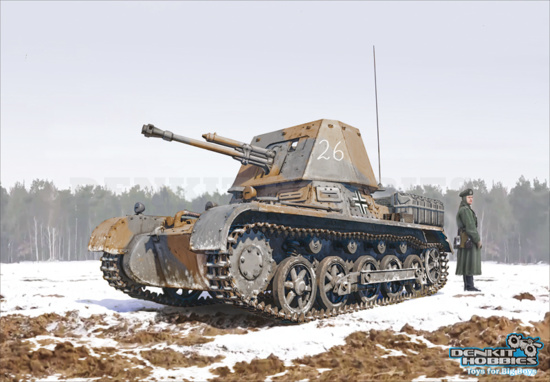 PANZERJAGER 1 WITH PHOTO-ETCHED SHEET PLASTIC MODEL KIT 1/35 ITALERI