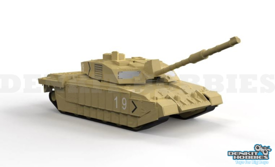 CHALLENGER TANK QUICKBUILD SNAP KIT AIRFIX