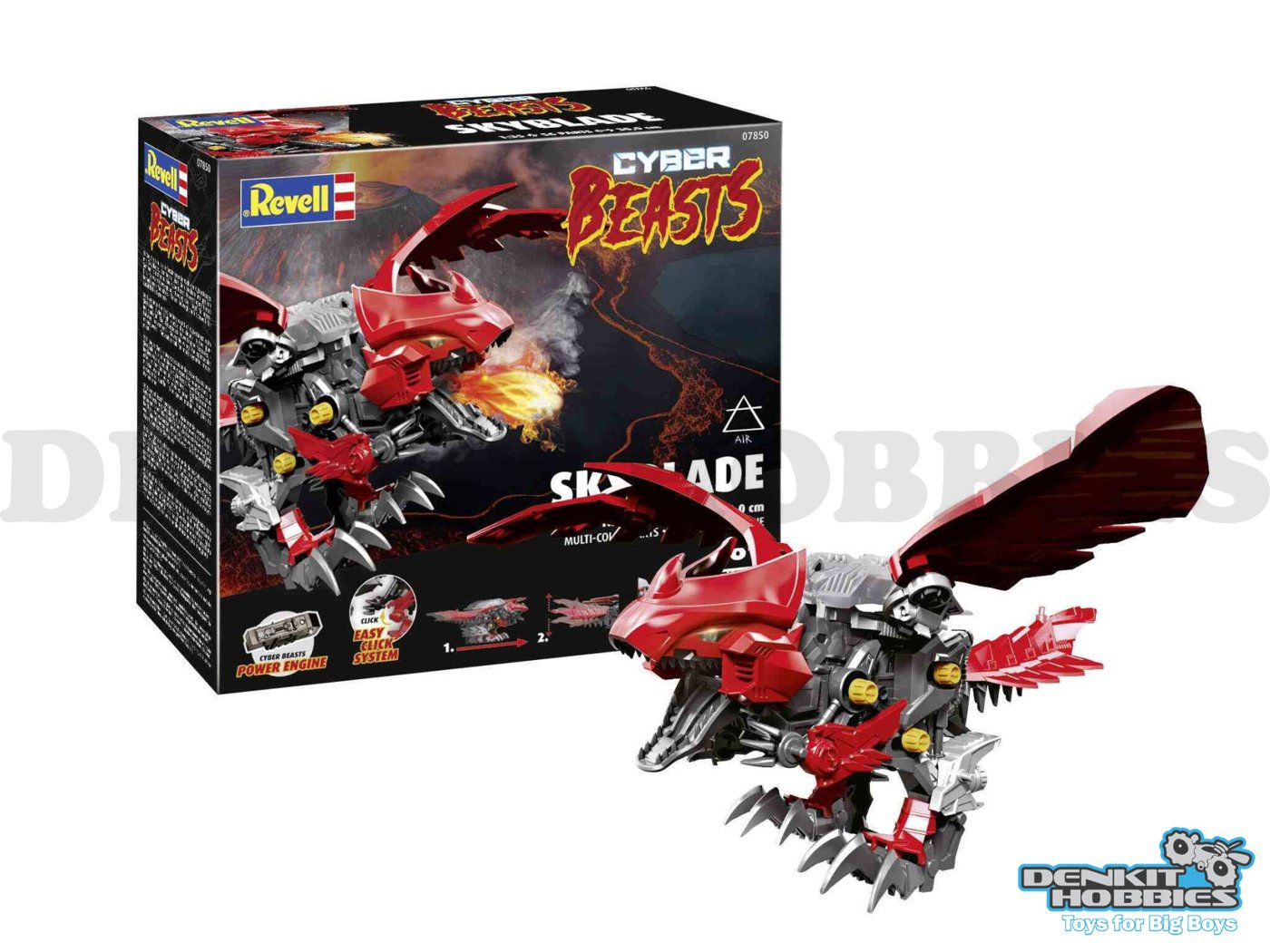CYBERBEASTS SKYBLADE PLASTIC MODEL SNAP KIT 1/35 SCALE REVELL